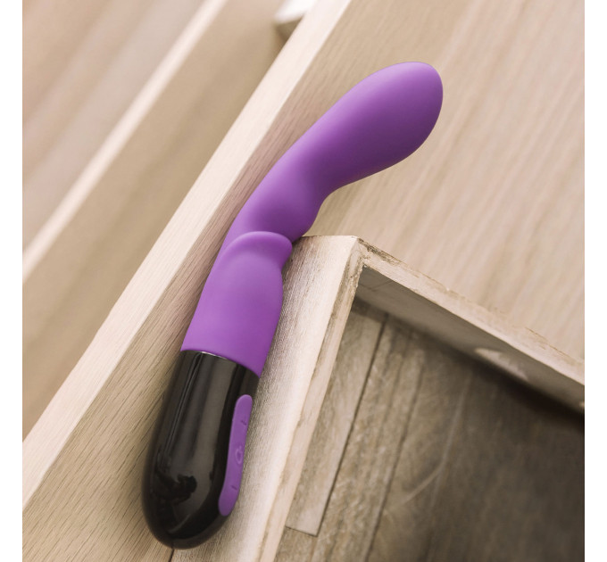 Вибратор Adrien Lastic Nyx 2.0 стимуляция точки G и входа во влагалище, фиолетовый