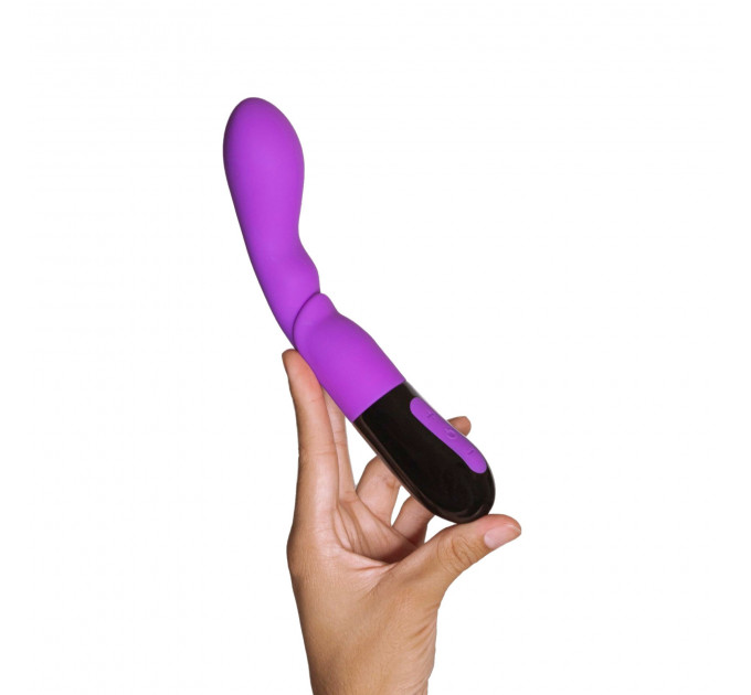 Вибратор Adrien Lastic Nyx 2.0 стимуляция точки G и входа во влагалище, фиолетовый