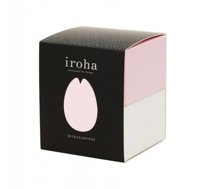 Вібратор для клітора Iroha Sakura Tenga, медичний силікон, рожевий