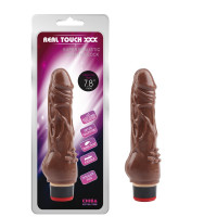 Вибратор классический Chisa Real Touch XXX коричневый Вибратор классический Chisa Real Touch XXX коричневый