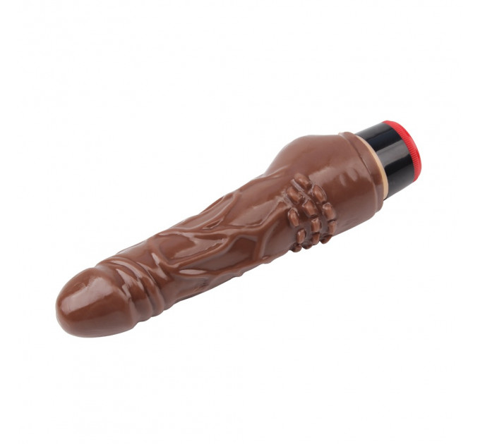 Вибратор классический Chisa Real Touch XXX коричневый