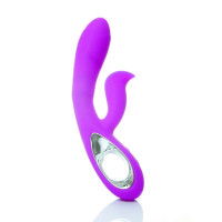 Вибратор-кролик Daro 12 функций, USB Фиолетовый Вибратор-кролик Daro 12 функций, USB Фиолетовый