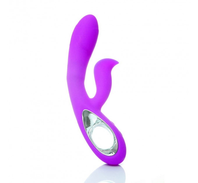 Вибратор-кролик Daro 12 функций, USB Фиолетовый
