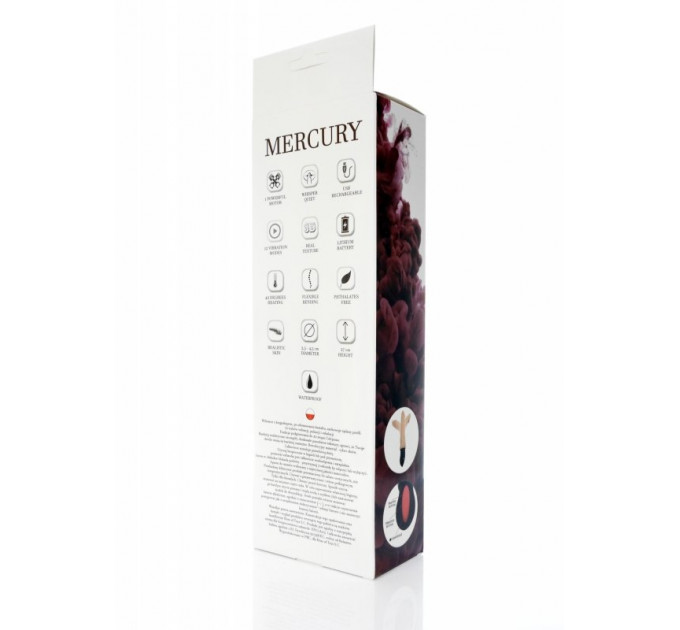Вибратор -MERCURY-USB-12function,bending vibrator