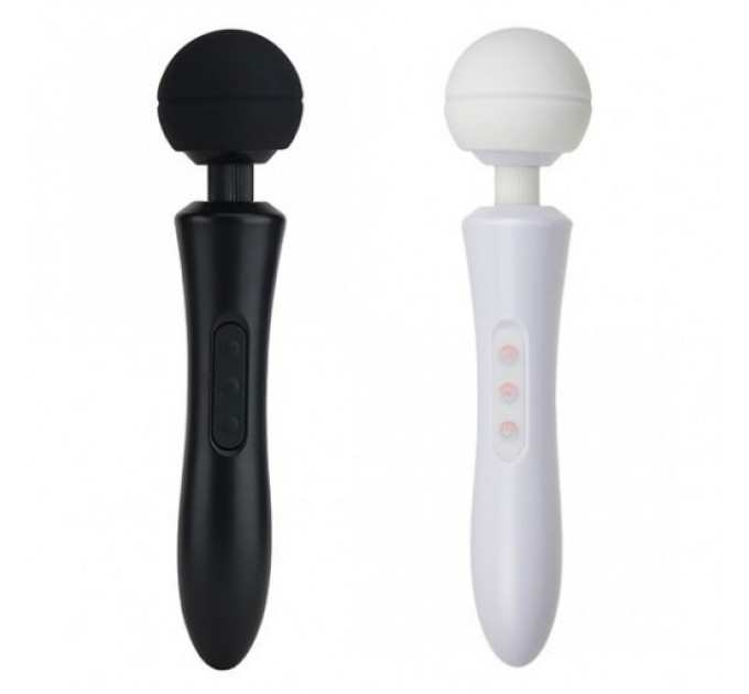 Вибратор-Микрофон с пульсацией черный Massager Ultra Powerful -Big USB