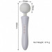 Вибратор-Микрофон с пульсацией черный Massager Ultra Powerful -Big USB