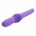 Вибратор с фрикциями Pretty Love Pazuzu Thrusting, фиолетовый, 29.2 х 3.2 см