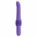 Вибратор с фрикциями Pretty Love Pazuzu Thrusting, фиолетовый, 29.2 х 3.2 см