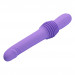 Вибратор с фрикциями Pretty Love Pazuzu Thrusting, фиолетовый, 29.2 х 3.2 см