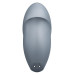 Вібратор для клітора Satisfyer Tap & Climax 1 з вібрацією та постукуванням, сірий