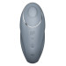Вібратор для клітора Satisfyer Tap & Climax 1 з вібрацією та постукуванням, сірий
