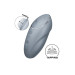 Вібратор для клітора Satisfyer Tap & Climax 1 з вібрацією та постукуванням, сірий