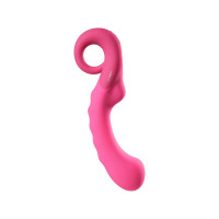 Вибратор вагинальный для точки G нереалистичный Odeco розовый