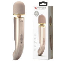 Вибромассажер микрофон PRETTY LOVE Interesting Massager Gold, 29 х 5.8 см