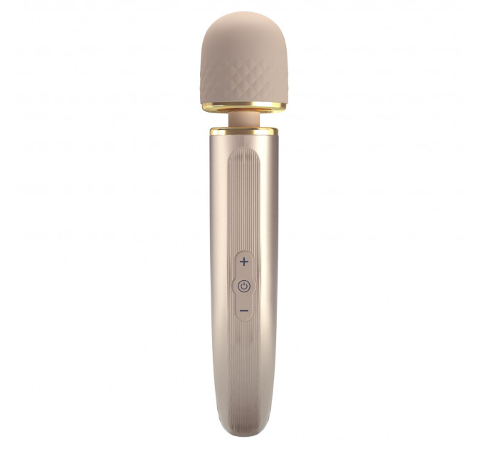 Вибромассажер микрофон PRETTY LOVE Interesting Massager Gold, 29 х 5.8 см