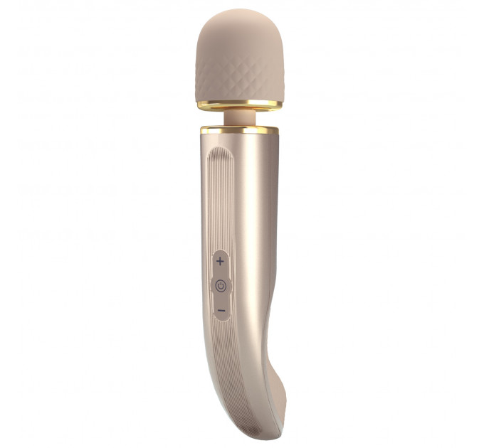 Вибромассажер микрофон PRETTY LOVE Interesting Massager Gold, 29 х 5.8 см