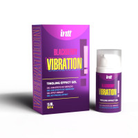 Жидкий вибратор Intt Vibration Blackberry с ароматом ежевики, 15 мл Жидкий вибратор Intt Vibration Blackberry с ароматом ежевики, 15 мл