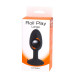 Анальная пробка с внутренним шариком ROLL PLAY LARGE BLACK