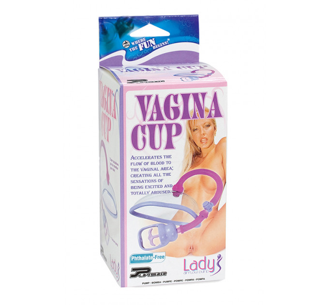 Вакуумная помпа для женщин Vagina Cup with Intra Pump