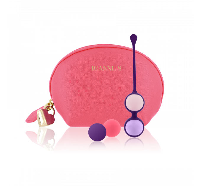 Вагинальные шарики 4шт Rianne S Pussy Playballs CORAL ROSE