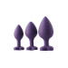 Набір анальних пробок Dream Toys FLIRTS PURPLE