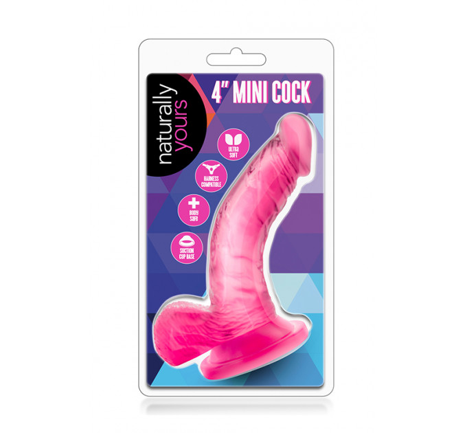 Фаллоимитатор NATURALLY YOURS 4INCH MINI COCK PINK