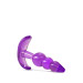 Анальный плаг B YOURS TRIPLE BEAD ANAL PLUG PURPLE