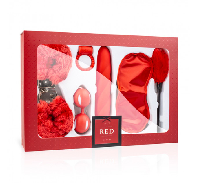LBX102 Набор секс-игрушек LoveBoxxx - I Love Red Couples Box