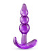 Анальный плаг B YOURS TRIPLE BEAD ANAL PLUG PURPLE