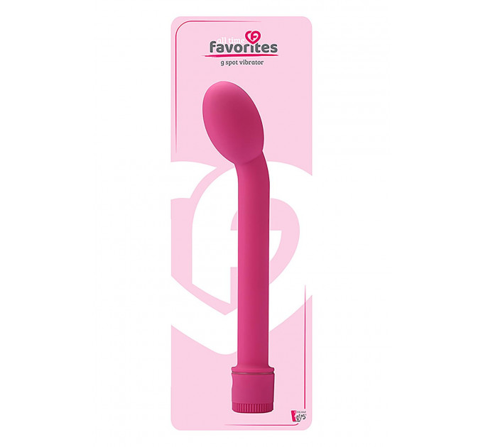 Вибратор для точки G ALL TIME FAVORITES G-SPOT VIBRATOR PINK