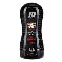 Мастурбатор вагина Blush M FOR MEN SOFT AND WET STROKER VANILLA