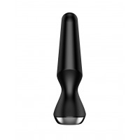 Анальна пробка з функцією керування зі смартфона Satisfyer Plug-Ilicious, чорний