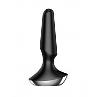 Анальна пробка з функцією керування зі смартфона Satisfyer Plug-Ilicious, чорний