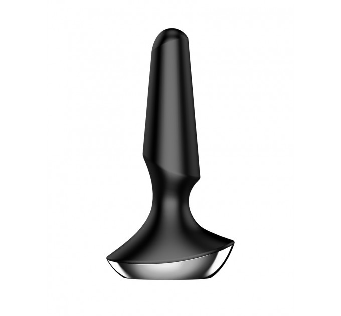 Анальная пробка с функцией управления с смартфона Satisfyer Plug-Ilicious, черный