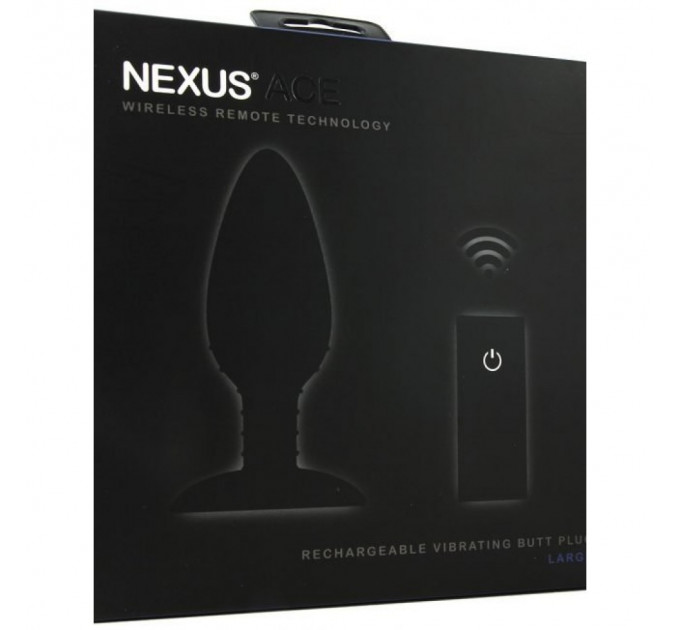 Анальная вибропробка Nexus Ace Large с дистанционным пультом управлениия