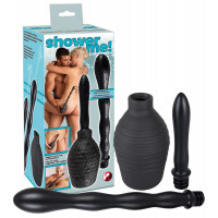 Анальный душ You2Toys Shower Me, 2 насадки, черный Анальный душ You2Toys Shower Me, 2 насадки, черный