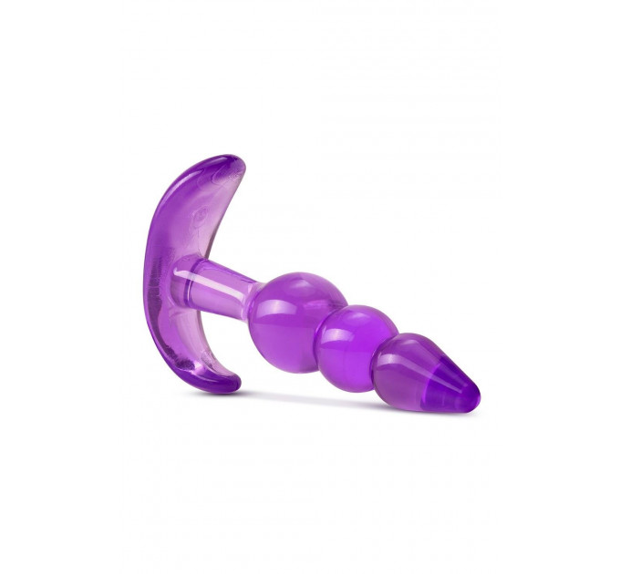 T331511 Анальний плаг B YOURS TRIPLE BEAD ANAL PLUG PURPLE