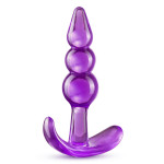 T331511 Анальний плаг B YOURS TRIPLE BEAD ANAL PLUG PURPLE