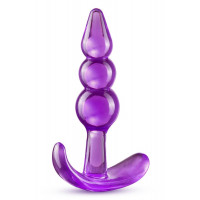 Анальный плаг B YOURS TRIPLE BEAD ANAL PLUG PURPLE
