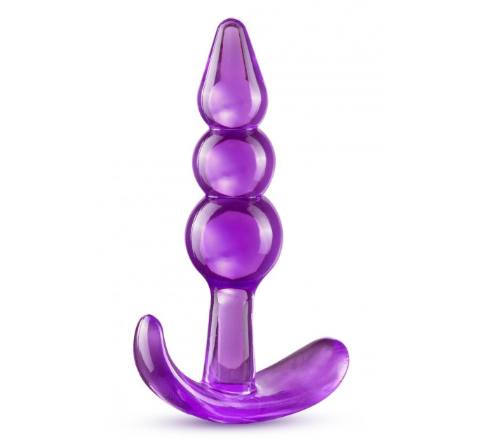 T331511 Анальний плаг B YOURS TRIPLE BEAD ANAL PLUG PURPLE