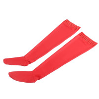 Чулки эластичные Star Night с имитацией кожи, красные, XS-M