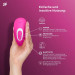 Подвійний вібратор Satisfyer Top Secret+ із додатком, рожевий