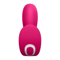 Двойной вибратор Satisfyer Top Secret+ с приложением, розовый