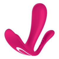 Двойной вибратор Satisfyer Top Secret+ с приложением, розовый