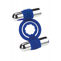 Ерекційне кільце з вібрацією ZOLO DUO VIBRATING C-RING