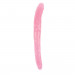 Фаллоимитатор двойной Chisa Hi-Rubber 45 см, розовый