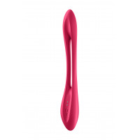 Гнущийся универсальный вибратор (эрекционное кольцо) Satisfyer Elastic Joy красный