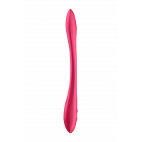 Гнущийся универсальный вибратор (эрекционное кольцо) Satisfyer Elastic Joy красный
