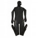 Комбинезон для бондажа DS Fetish Bondage playsuit размер L blac