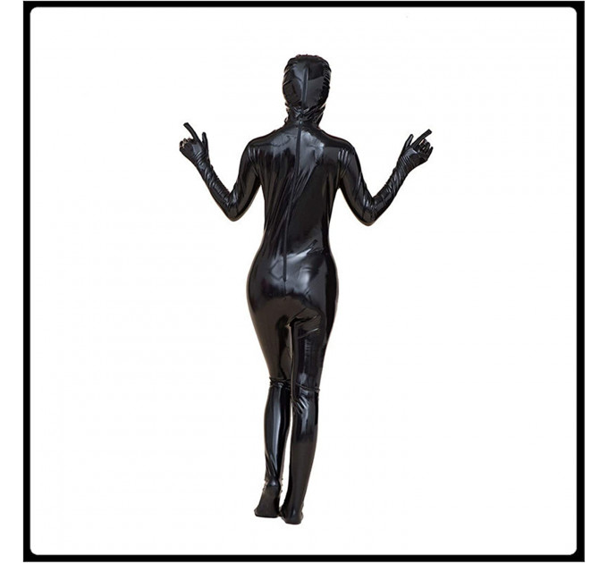 Комбинезон для бондажа DS Fetish Bondage playsuit размер L blac